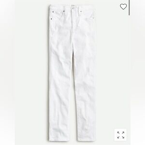J. Crew Straight Leg Jeans - Crisp White